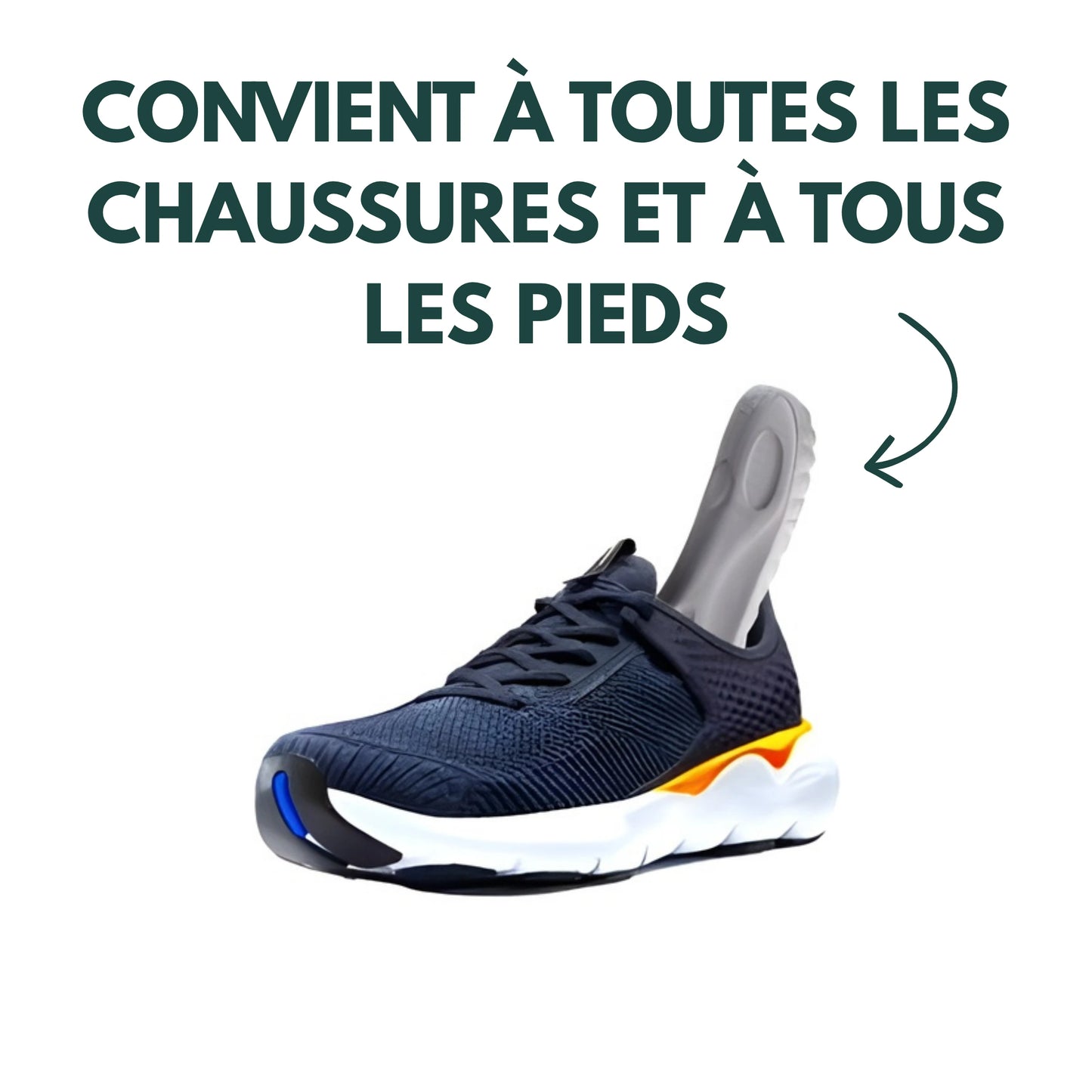 Semelles Heralis™ – Confort Nuage (Soulagement Immédiat)
