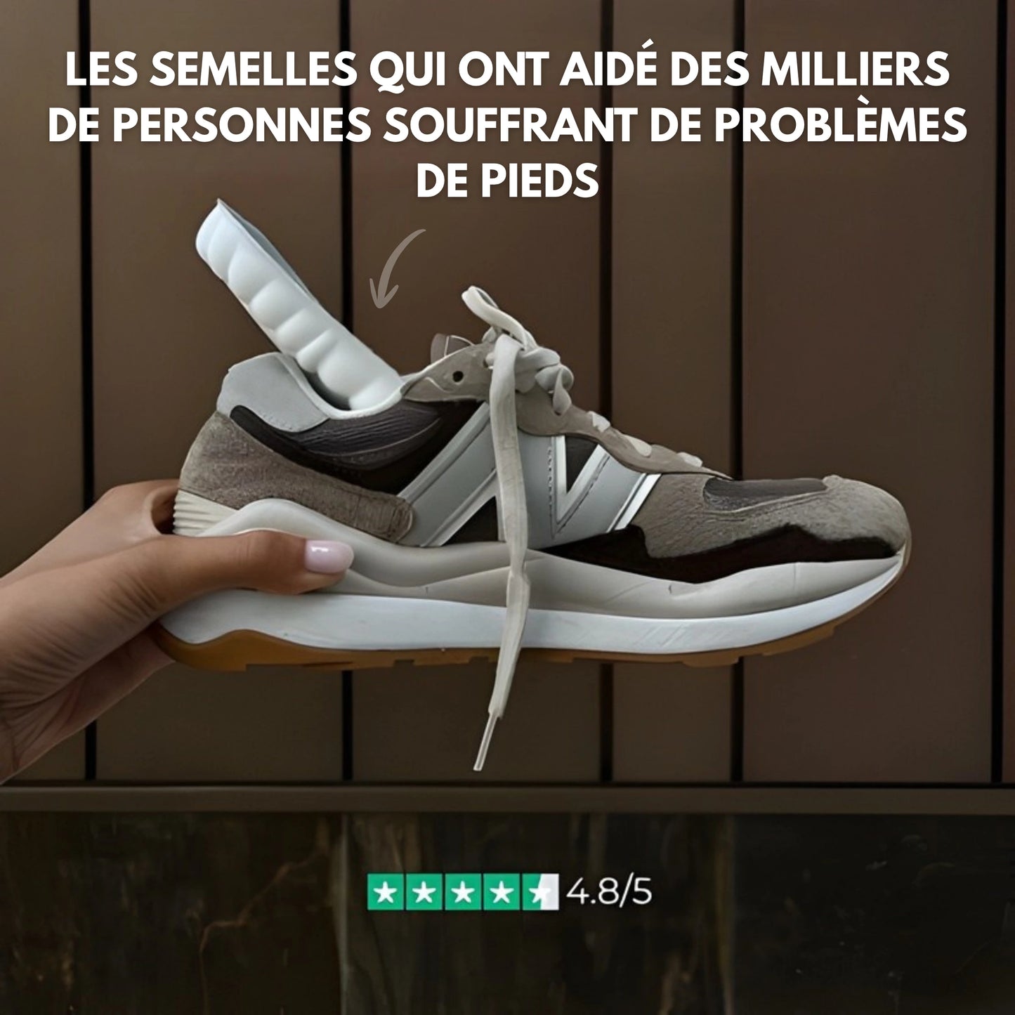 Semelles Heralis™ – Confort Nuage (Soulagement Immédiat)