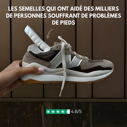 Semelles Heralis™ – Confort Nuage (Soulagement Immédiat)
