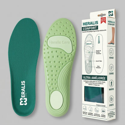 Semelles Heralis™ 2.0 – Confort Nuage (Soulagement Immédiat)