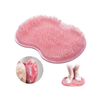 Tapis de gommage pour les pieds et le corps sous la douche